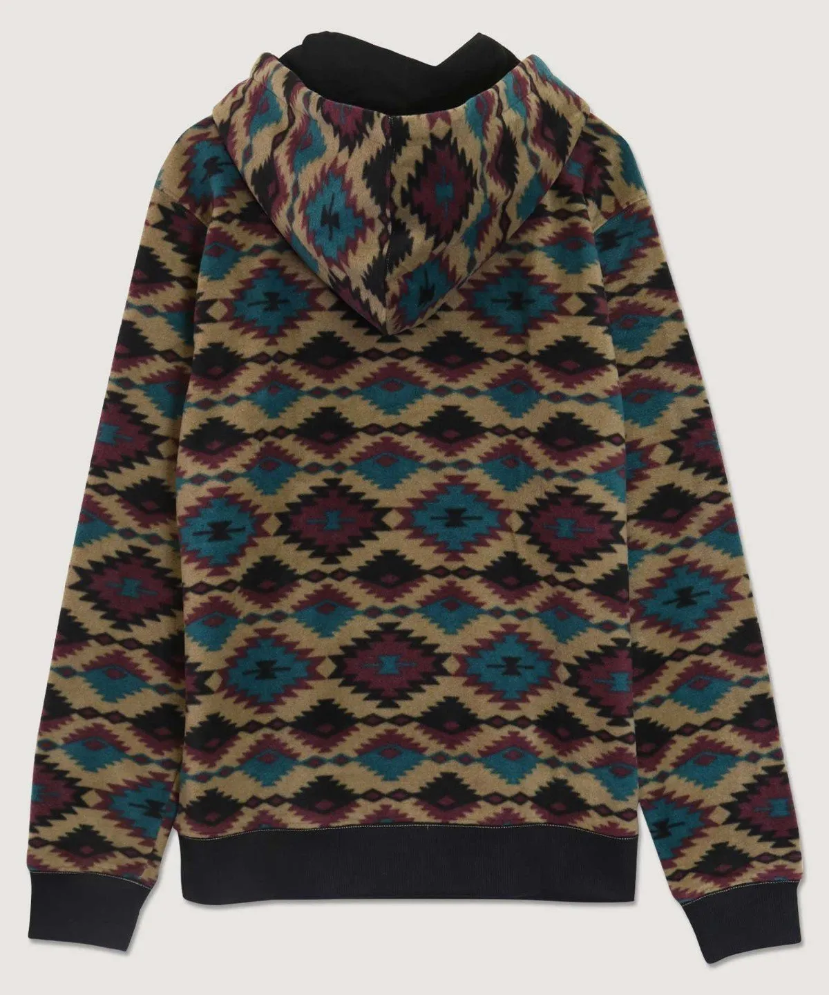 Men's Aztec diamond print hoodie