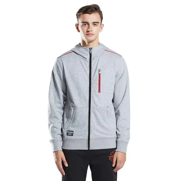 Mens Hoodie Zip-Up Sweatshirt