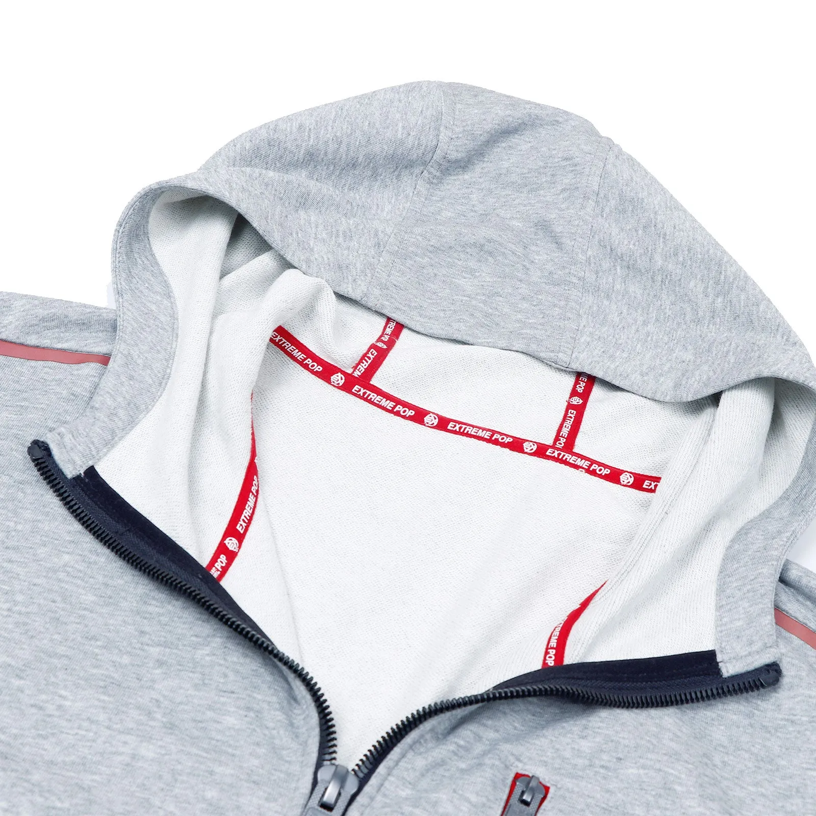 Mens Hoodie Zip-Up Sweatshirt