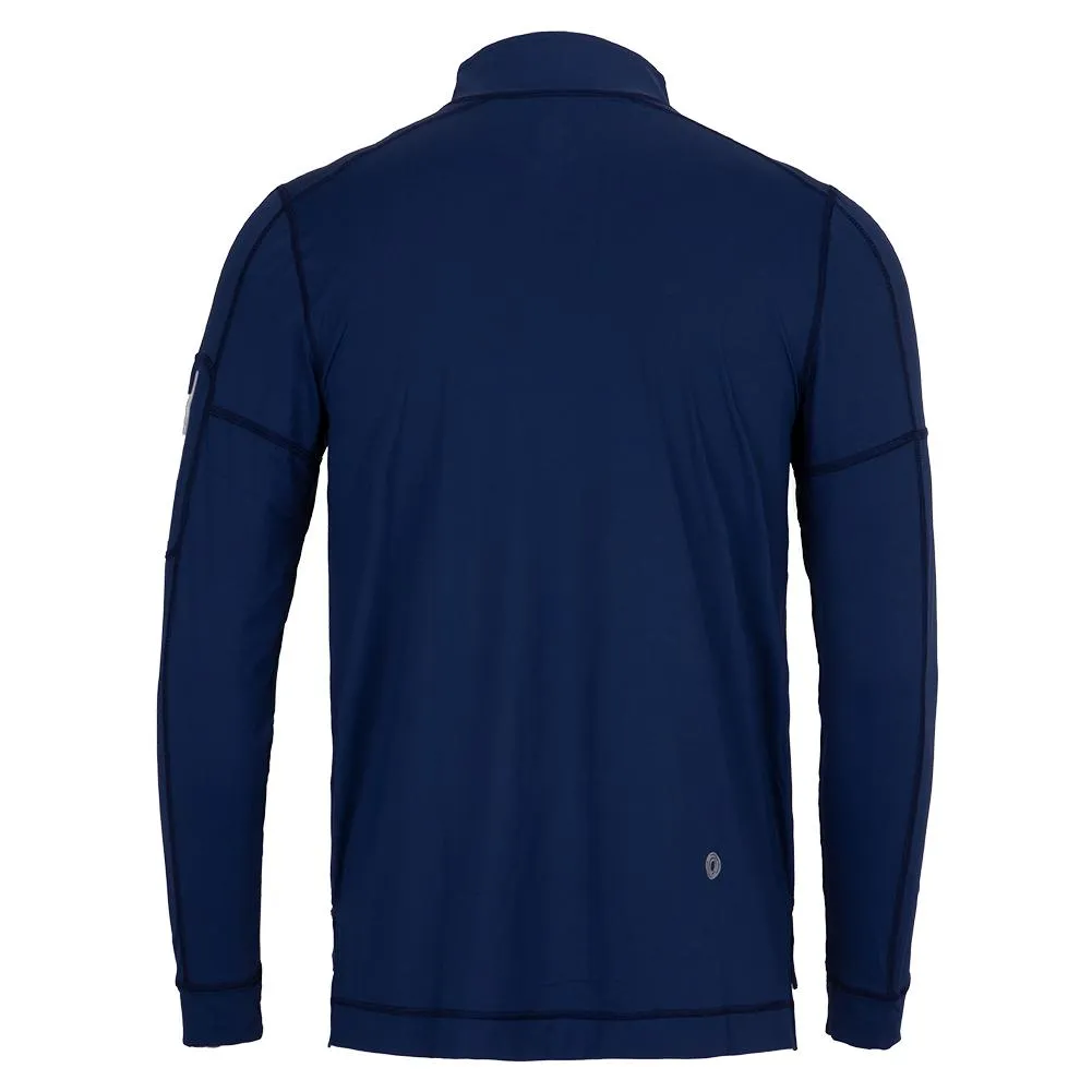 Men`s Mock Zip Tennis Top