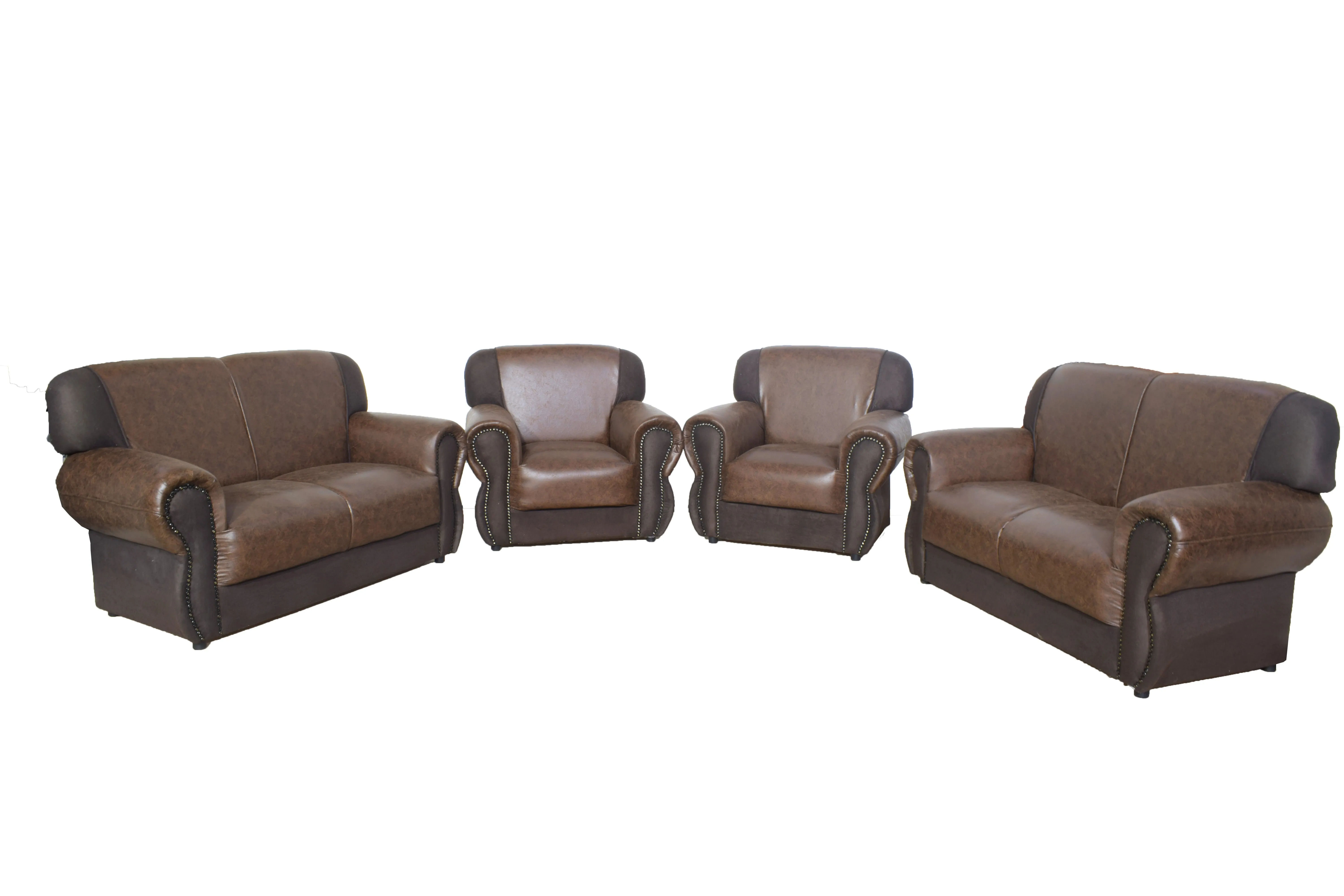 Miami 4pc Lounge Suite -Brown