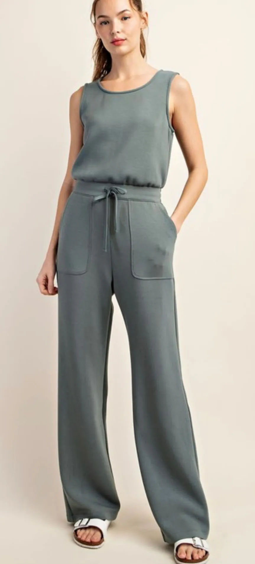 Modal full length jumpsuit