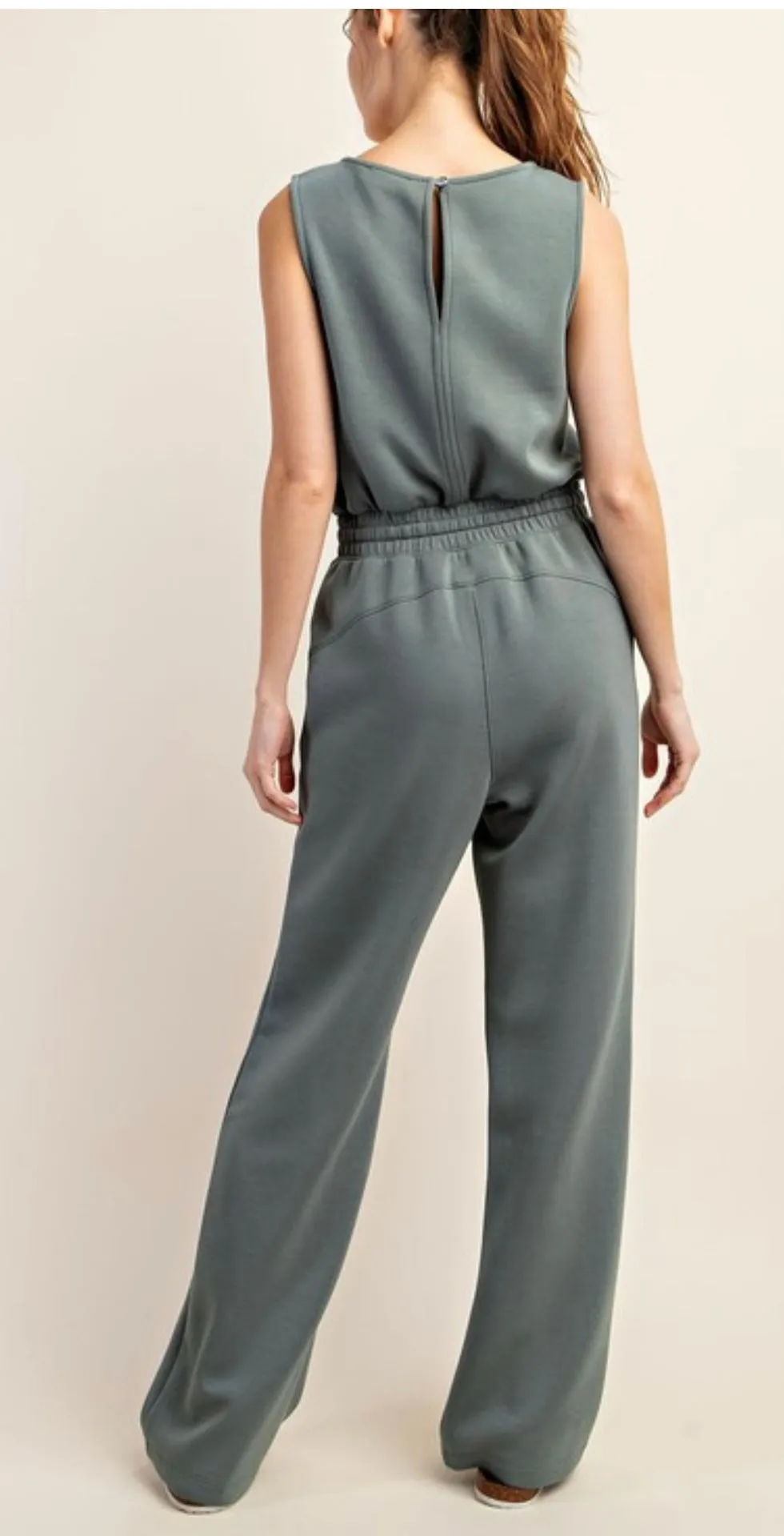 Modal full length jumpsuit