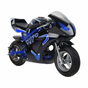 MotoTec GT 49cc 2-Stroke Gas Pocket Bike