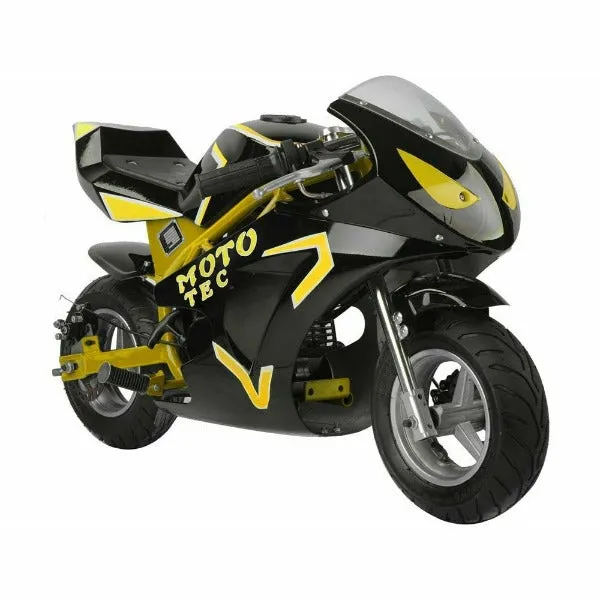 MotoTec GT 49cc 2-Stroke Gas Pocket Bike