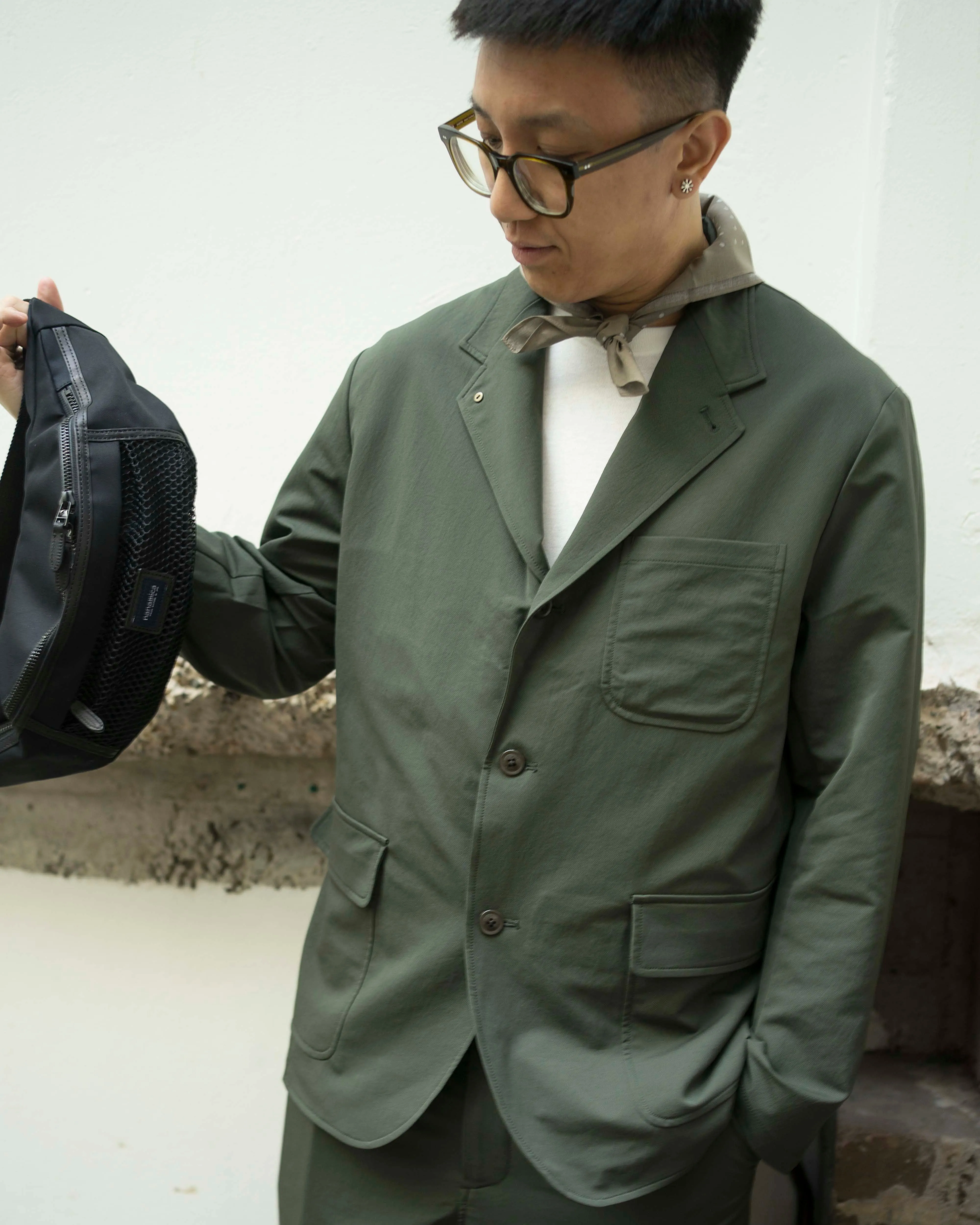 Nanamica ALPHADRY Club Jacket Olive