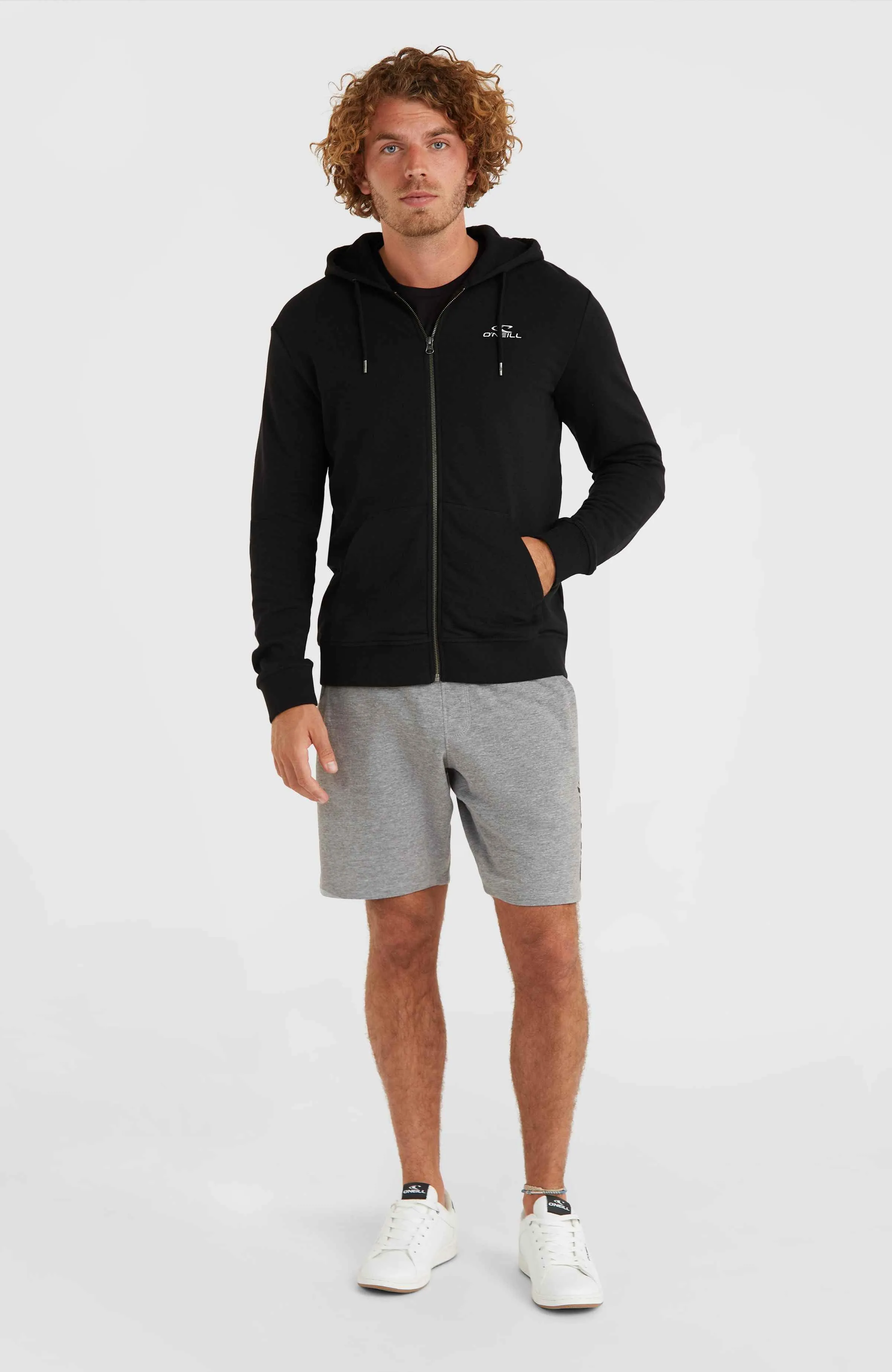 O'Neill Small Logo Full-Zip Hoodie | Black Out