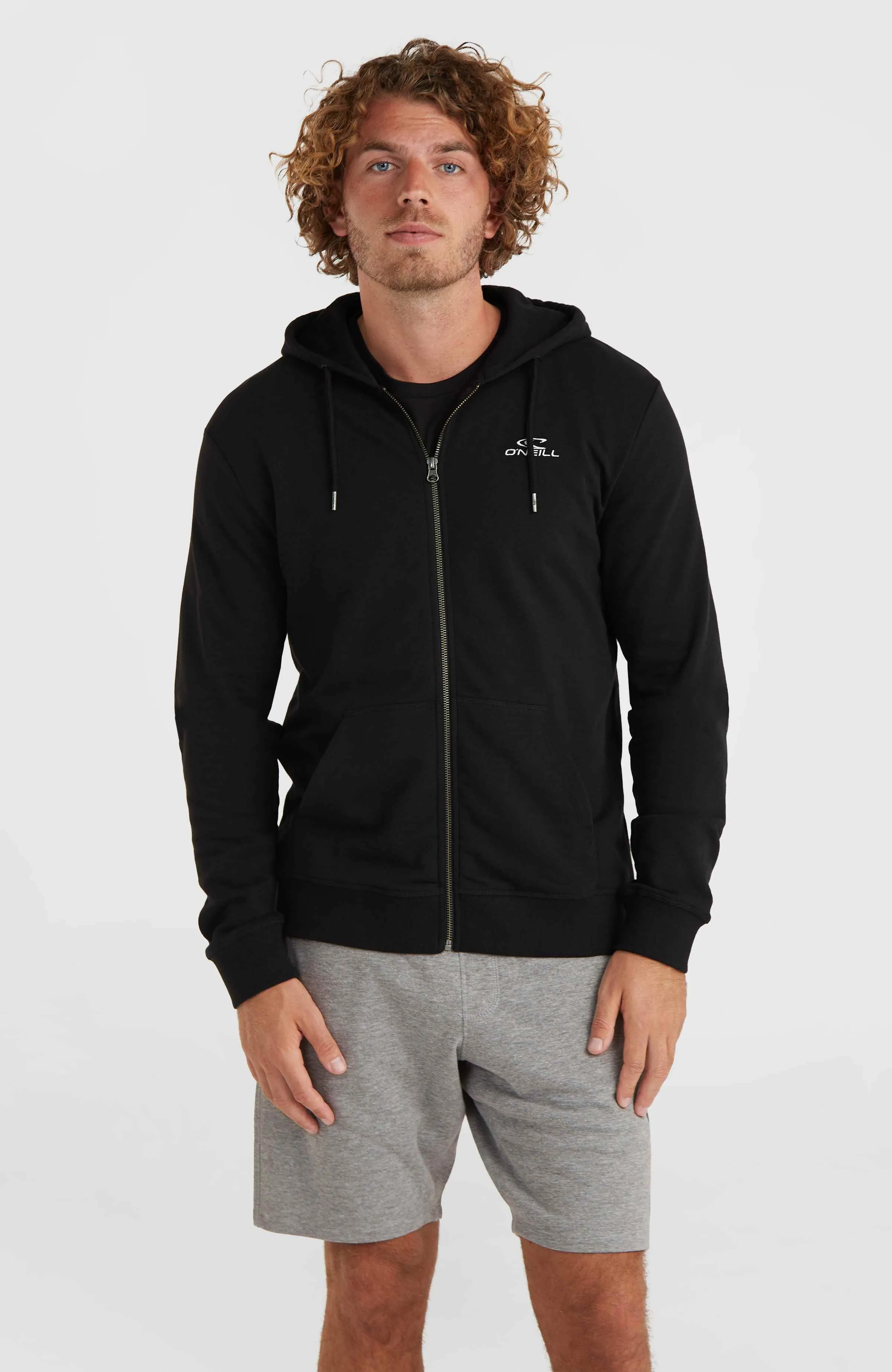 O'Neill Small Logo Full-Zip Hoodie | Black Out