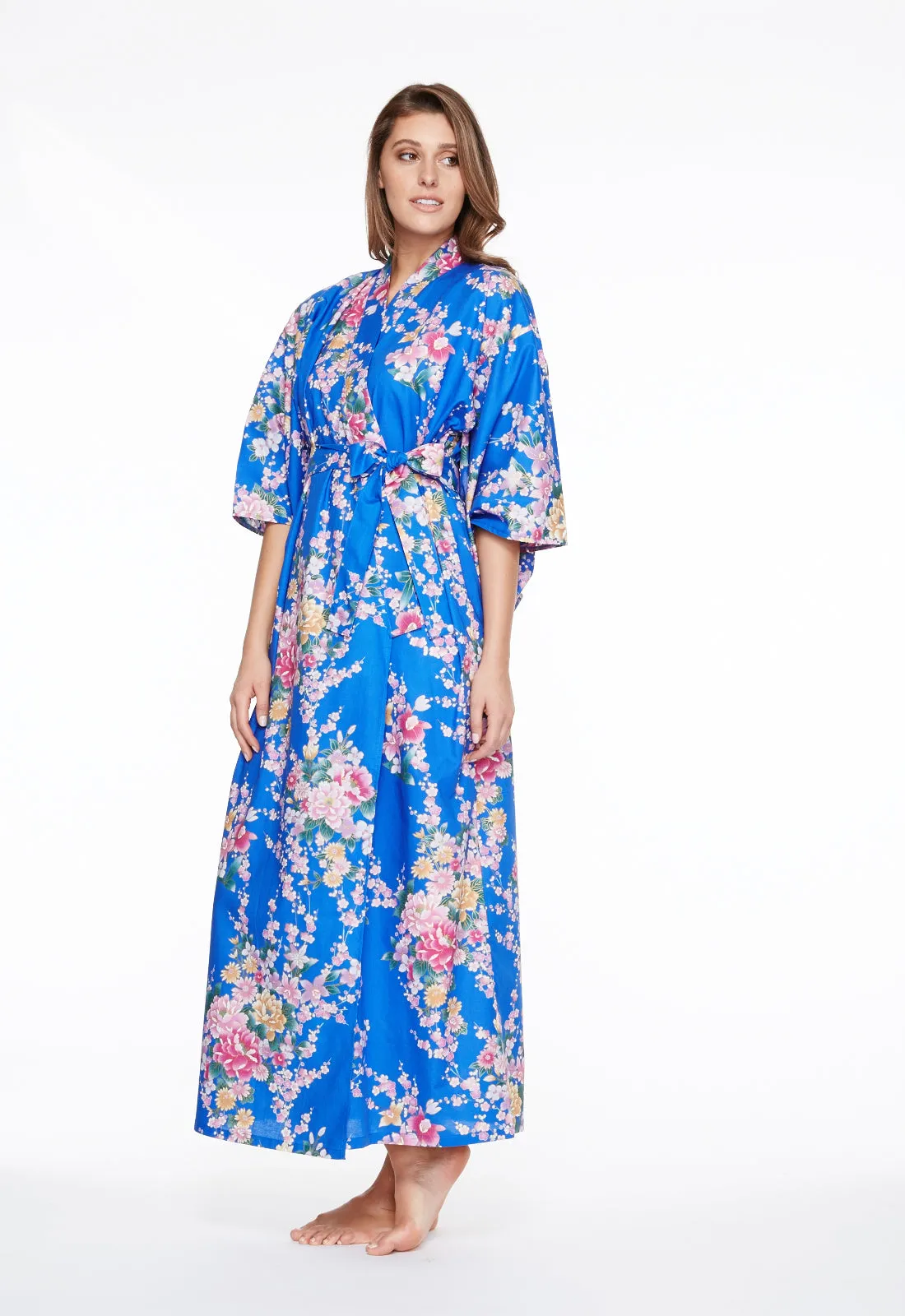 Orchis Resort Long Cotton Kimono