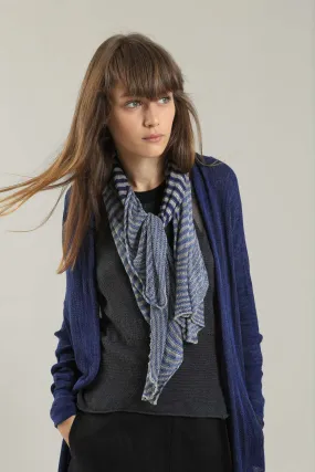 Orta Light Bamboo & Soy warm Cardigan - Navy Blue