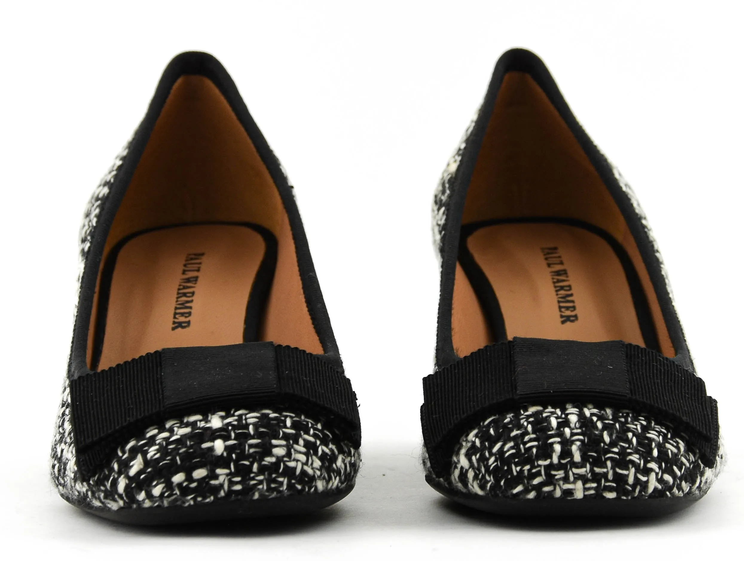 PAULWARMER ARIANA PUMP BOUCLE BLACK