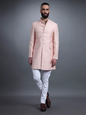 PINK SILK ACHKAN