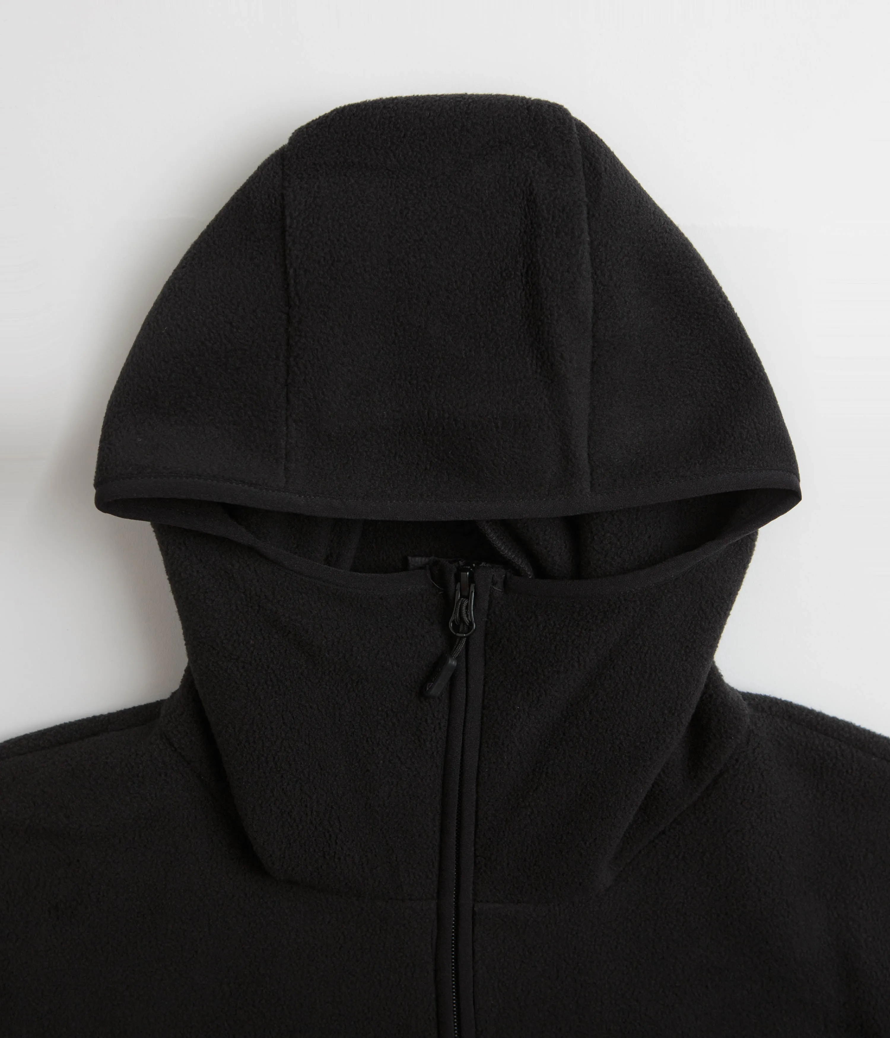 Purple Mountain Observatory Balaclava Fleece Hoodie - Black