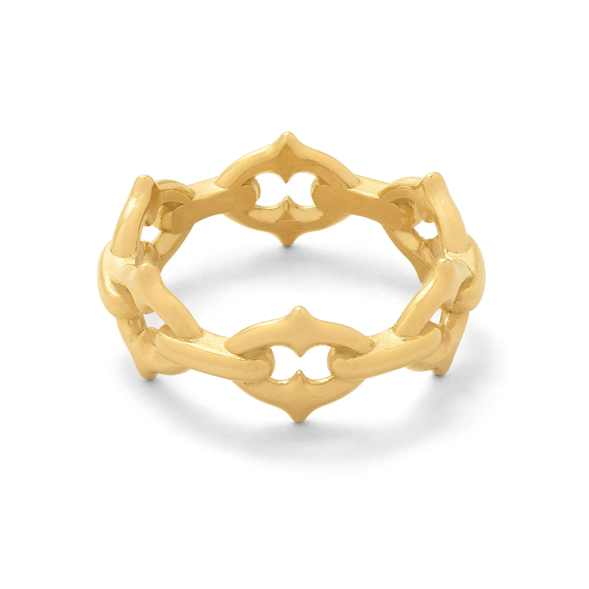 "The Cathedral" Spiked Ring (Gold)