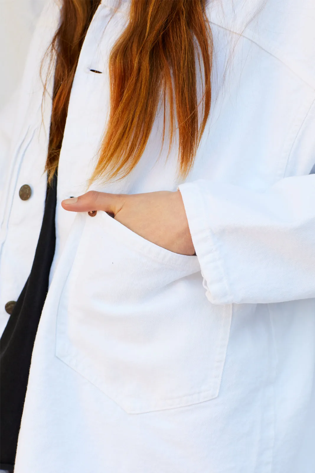 Randolph Jacket in Off White