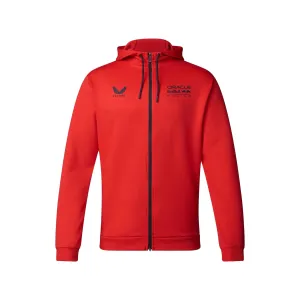 Red Bull Racing F1 Men's Lifestyle Full Zip Hoodie - Red/Navy