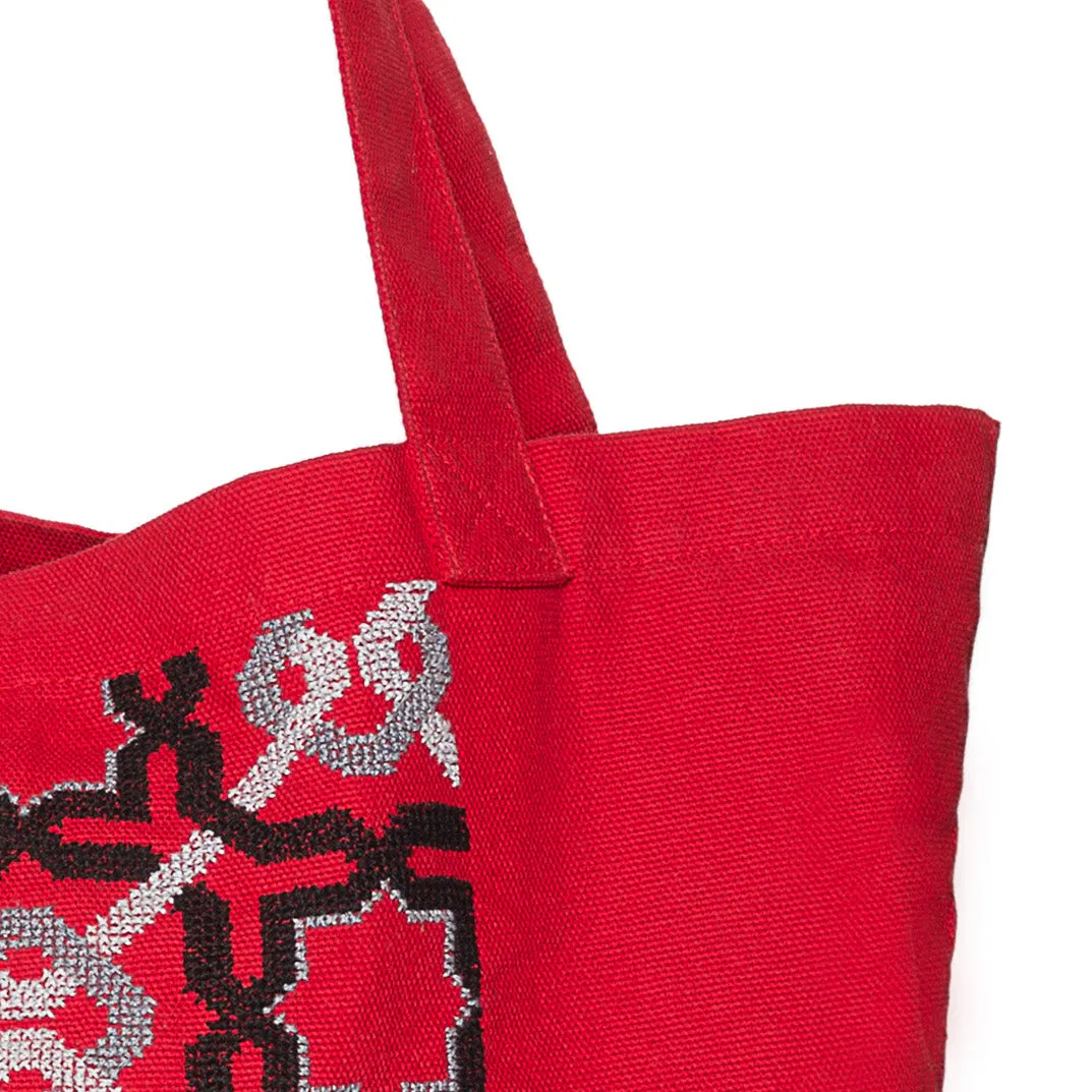 RED CANVAS BAG SDG#1