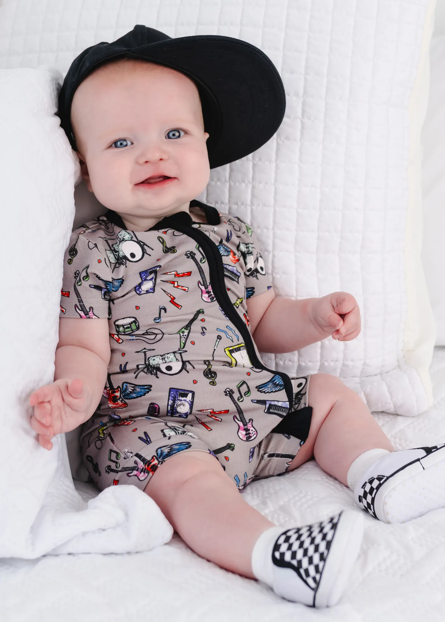 Rockstar Shortie Romper