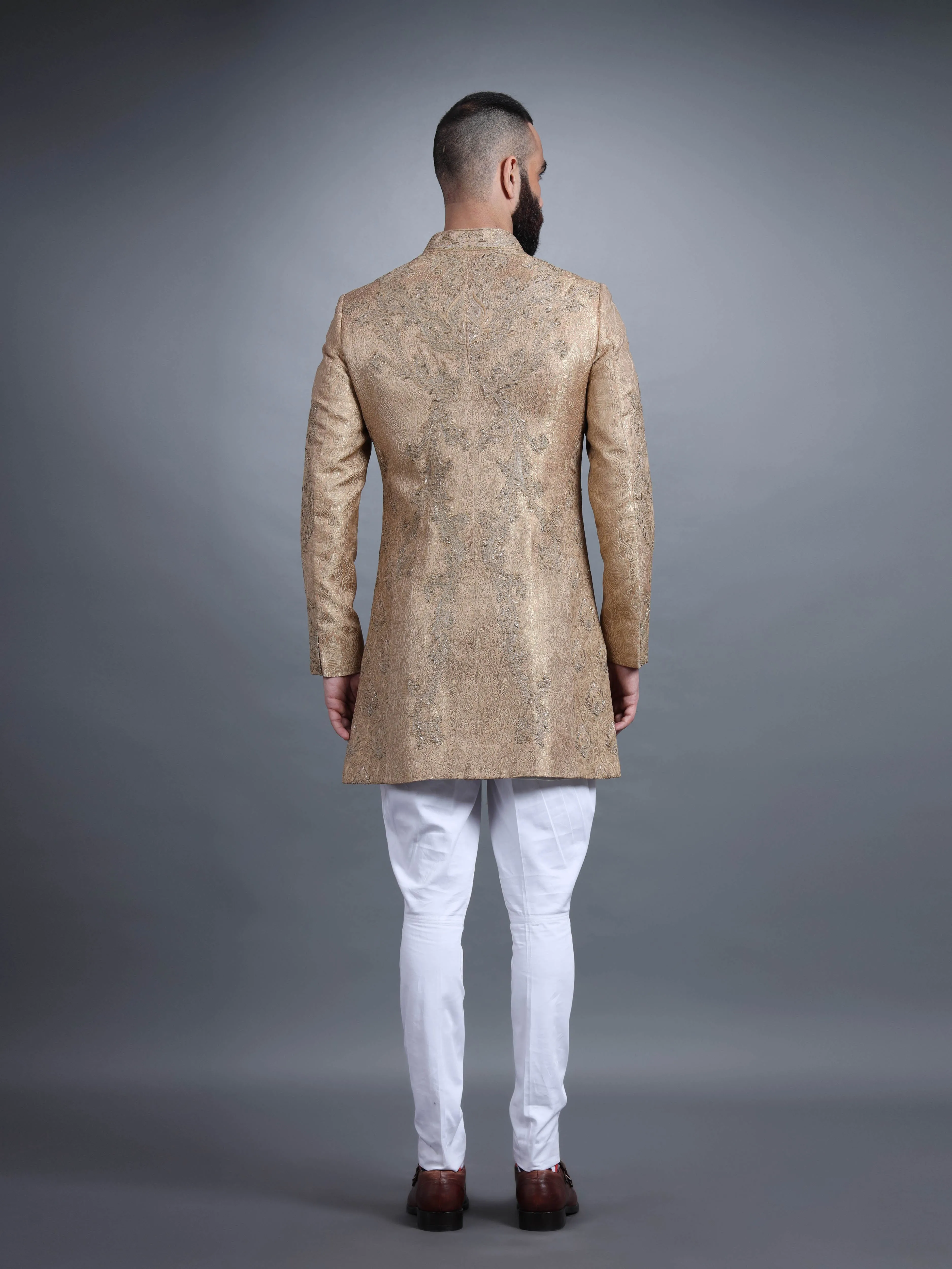 SAND DUNES EMBROIDERED ACHKAN