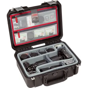 SKB iSeries 1510-6 Case with Think Tank Photo Dividers & Lid Organizer