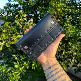 Skull Lover Long Snap Wallet