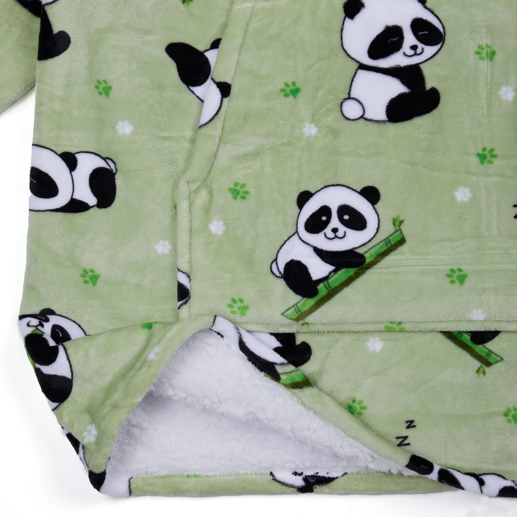 Sleepy Panda - Hoodie Blanket - Sassy Series