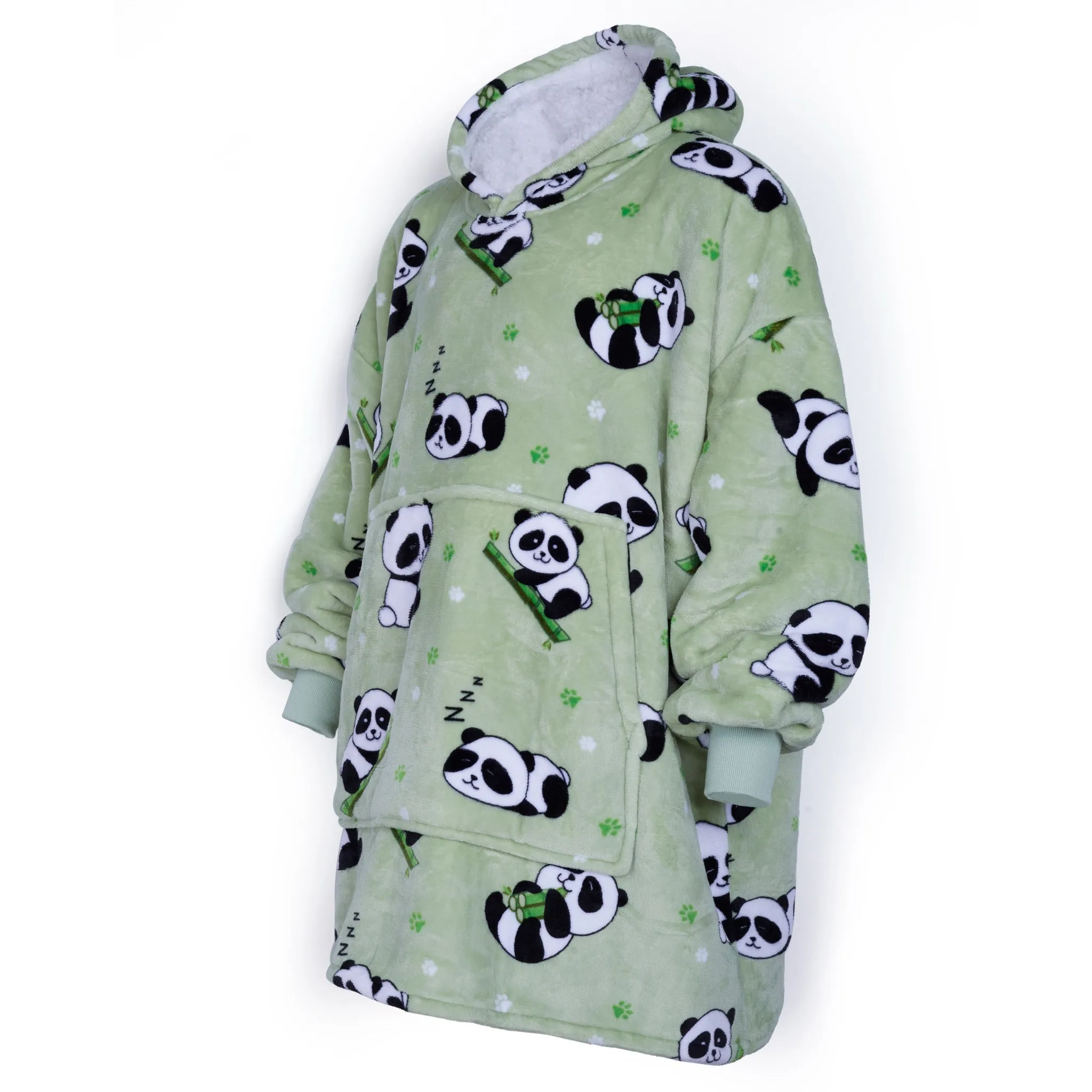 Sleepy Panda - Hoodie Blanket - Sassy Series