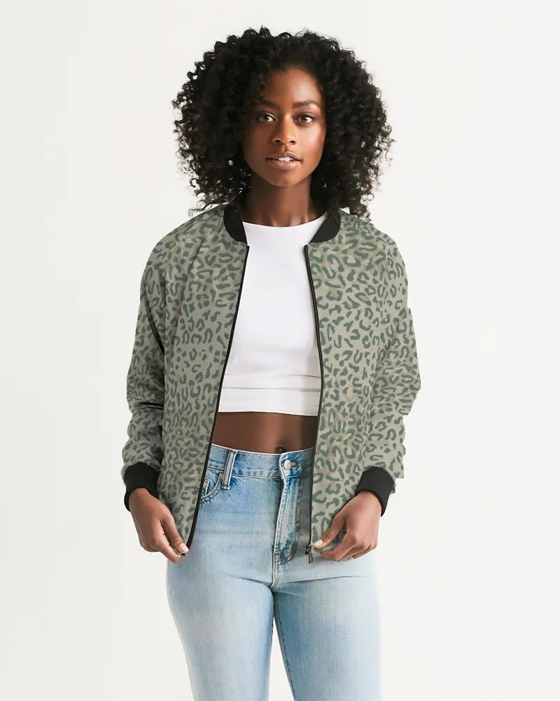 Soldier Camo Women's Bomber Jacket