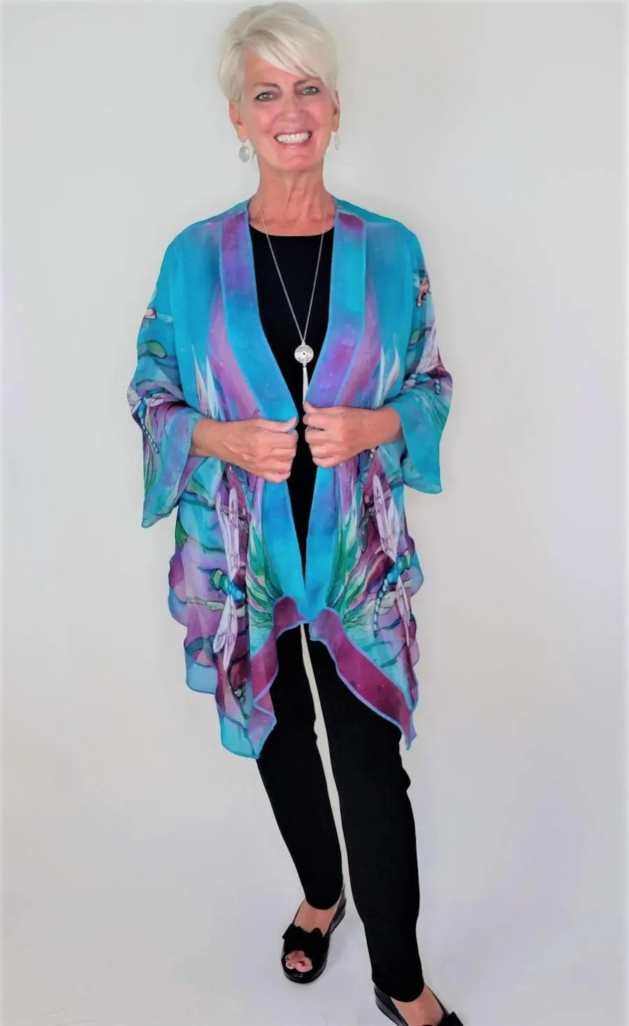 Sterling Styles Kimono #VI-11256SBJ