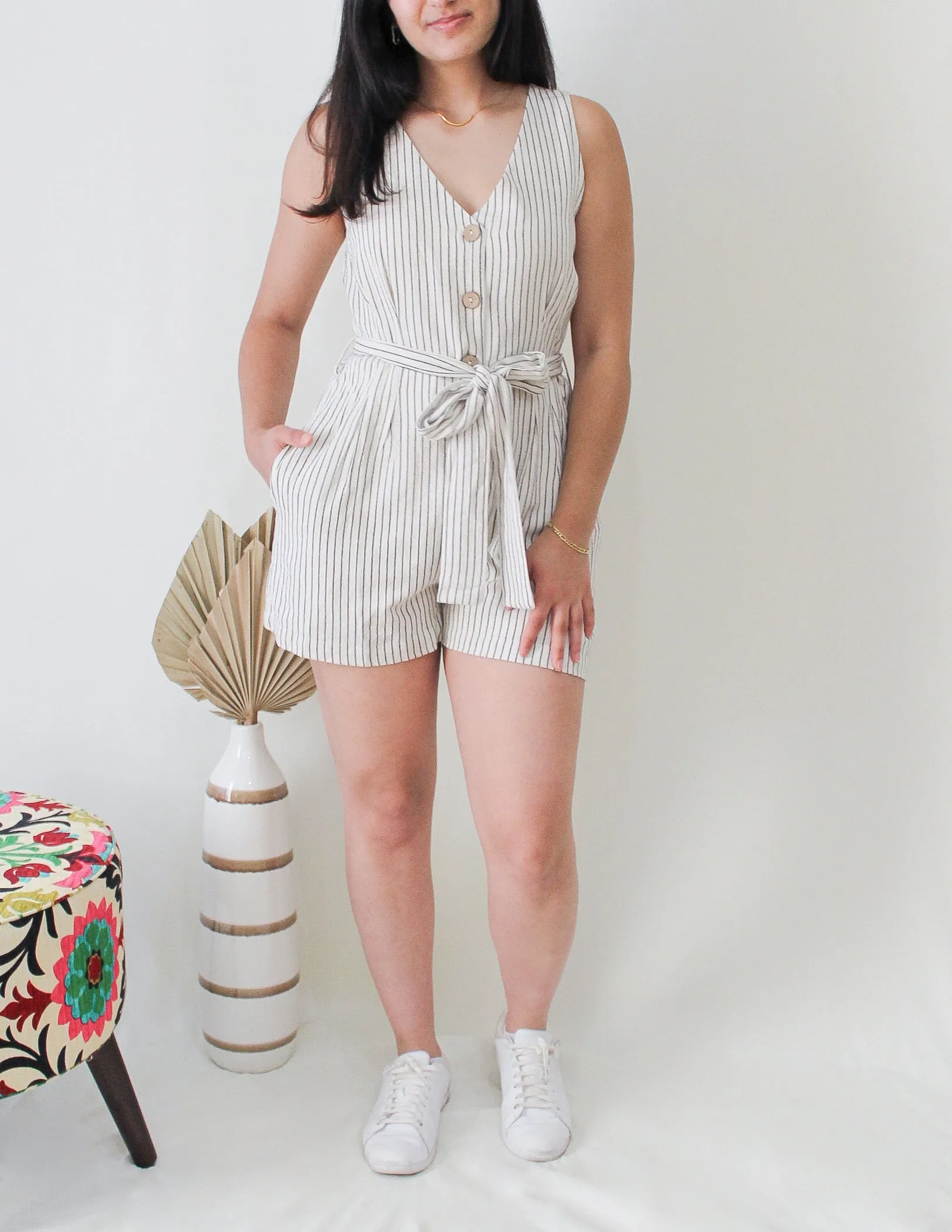 Striped Romper