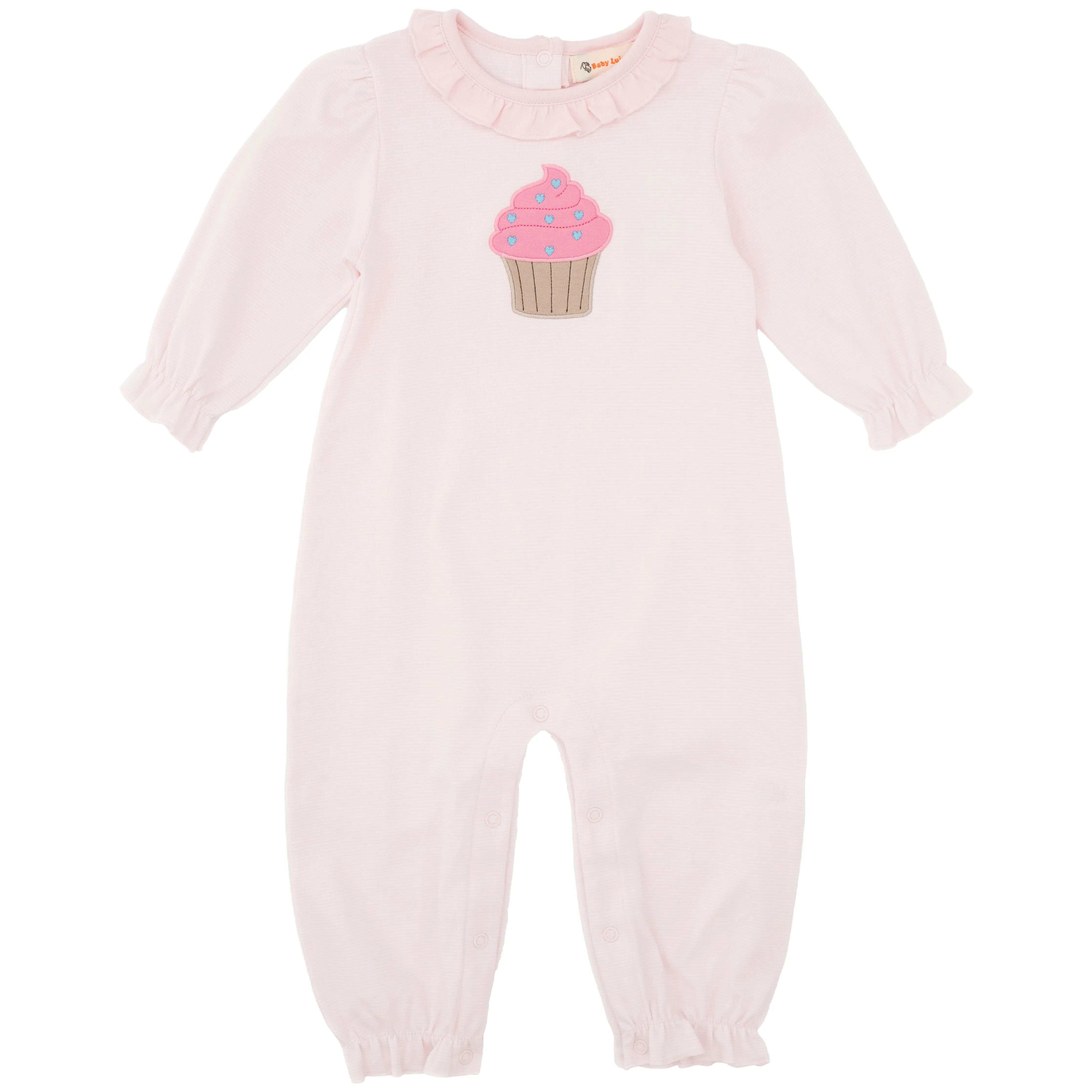 Sweetheart Cupcake Ruffle Romper