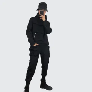 Techwear Turtleneck Hoodie