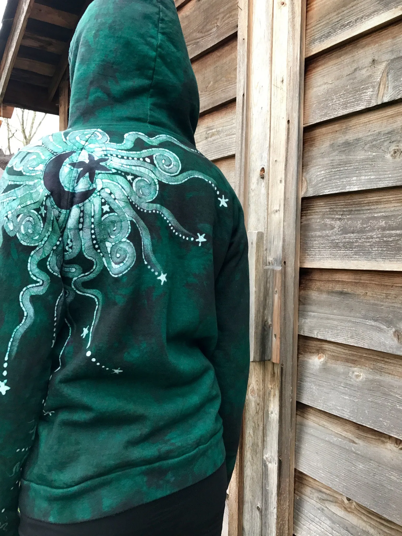 The Seed Tree Organic Cotton Batik Hoodie