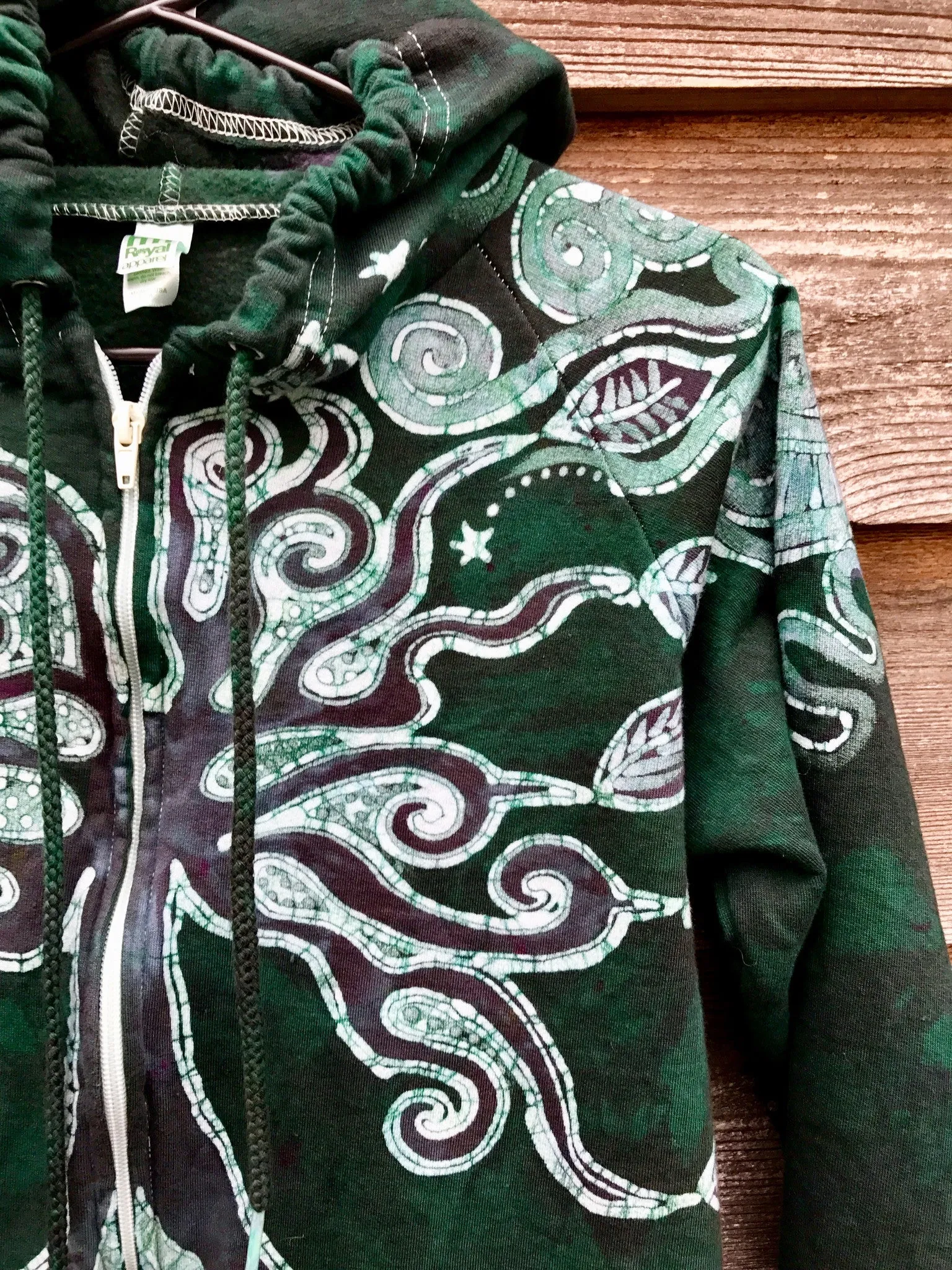 The Seed Tree Organic Cotton Batik Hoodie