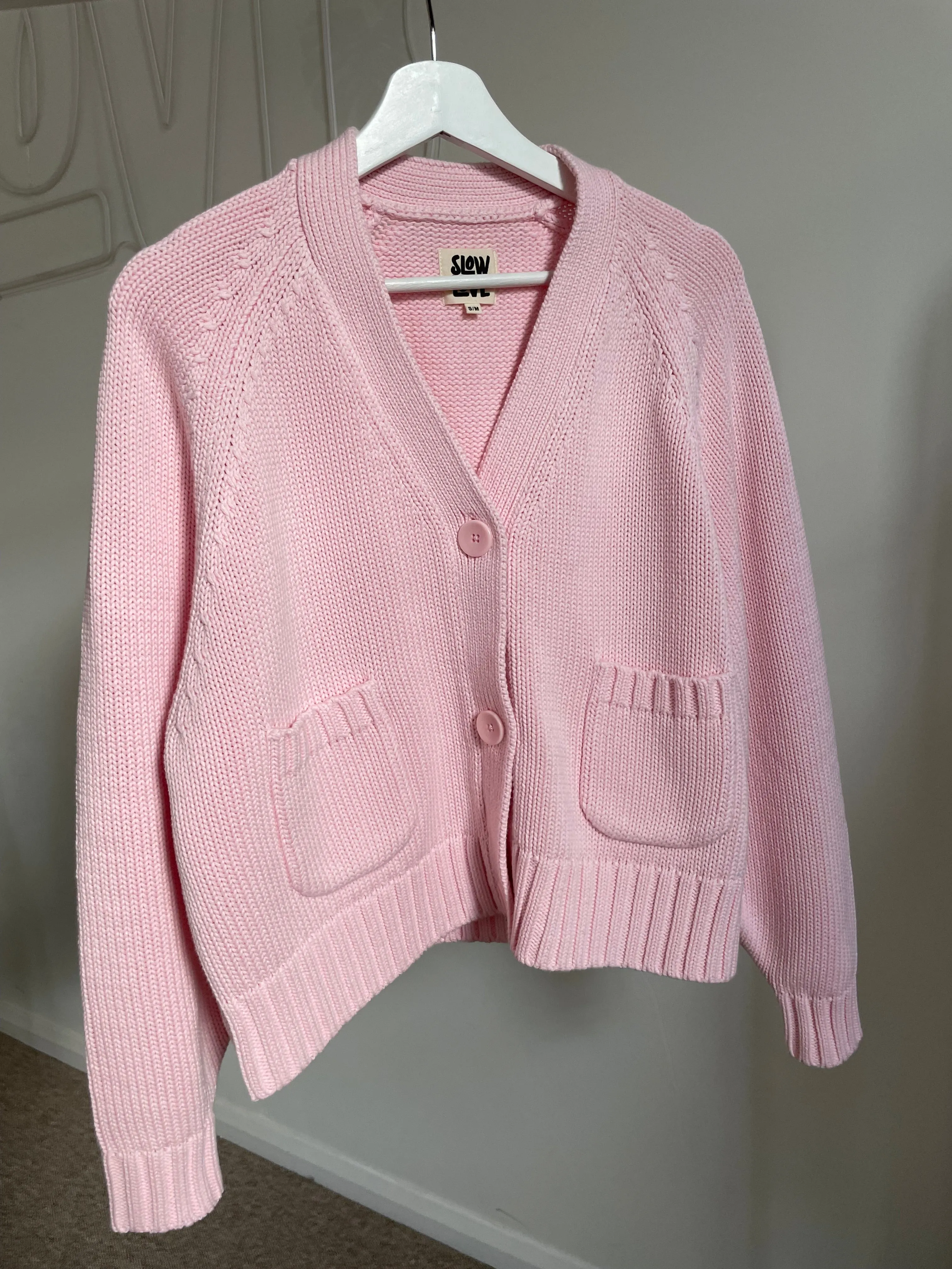 The Staple Cardigan - Mallow