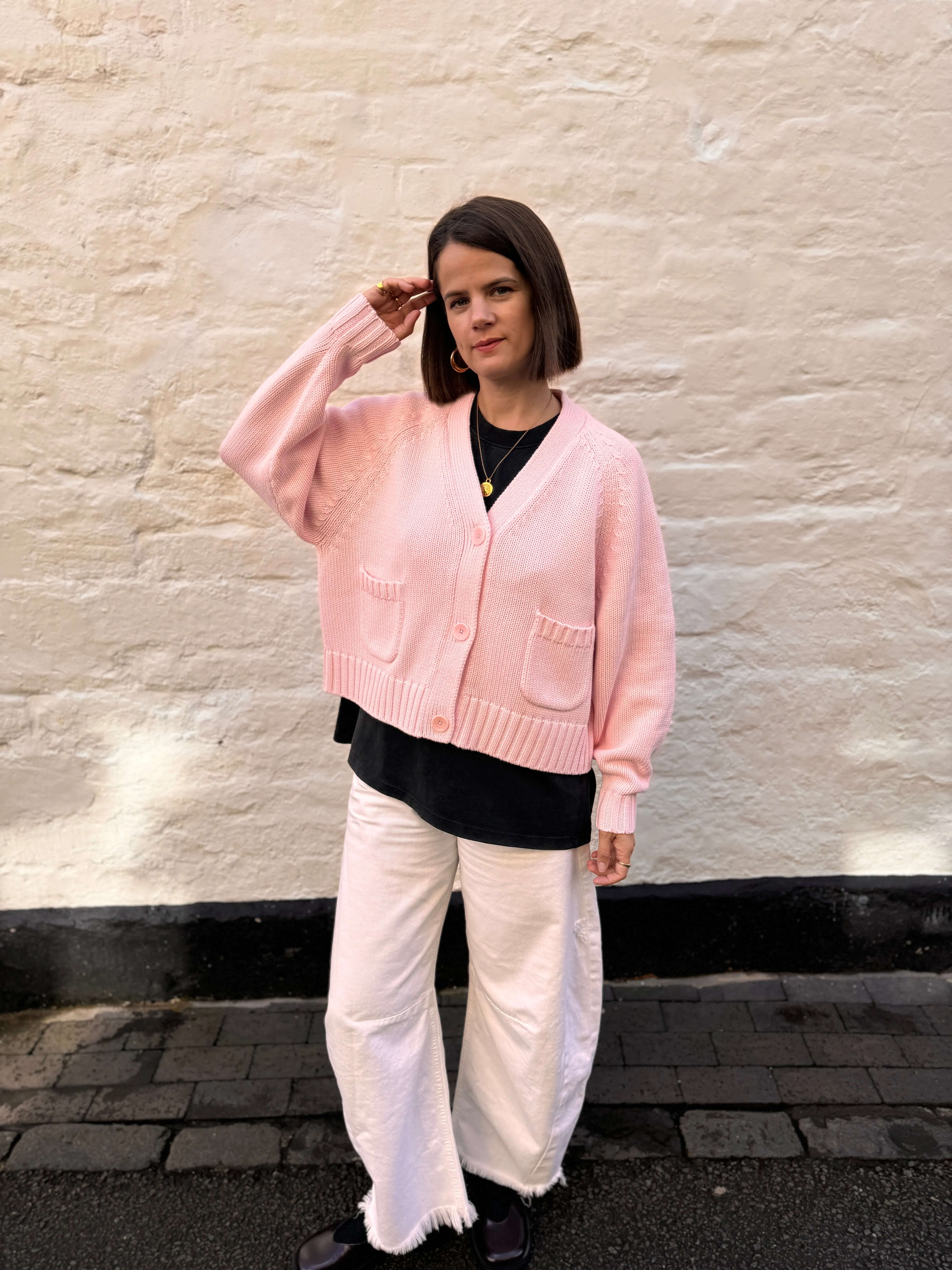 The Staple Cardigan - Mallow