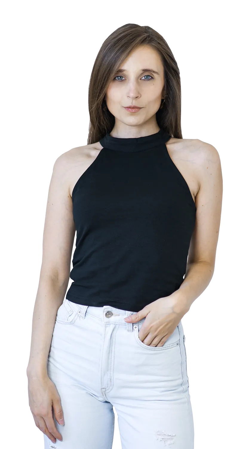 Turtleneck Short Top