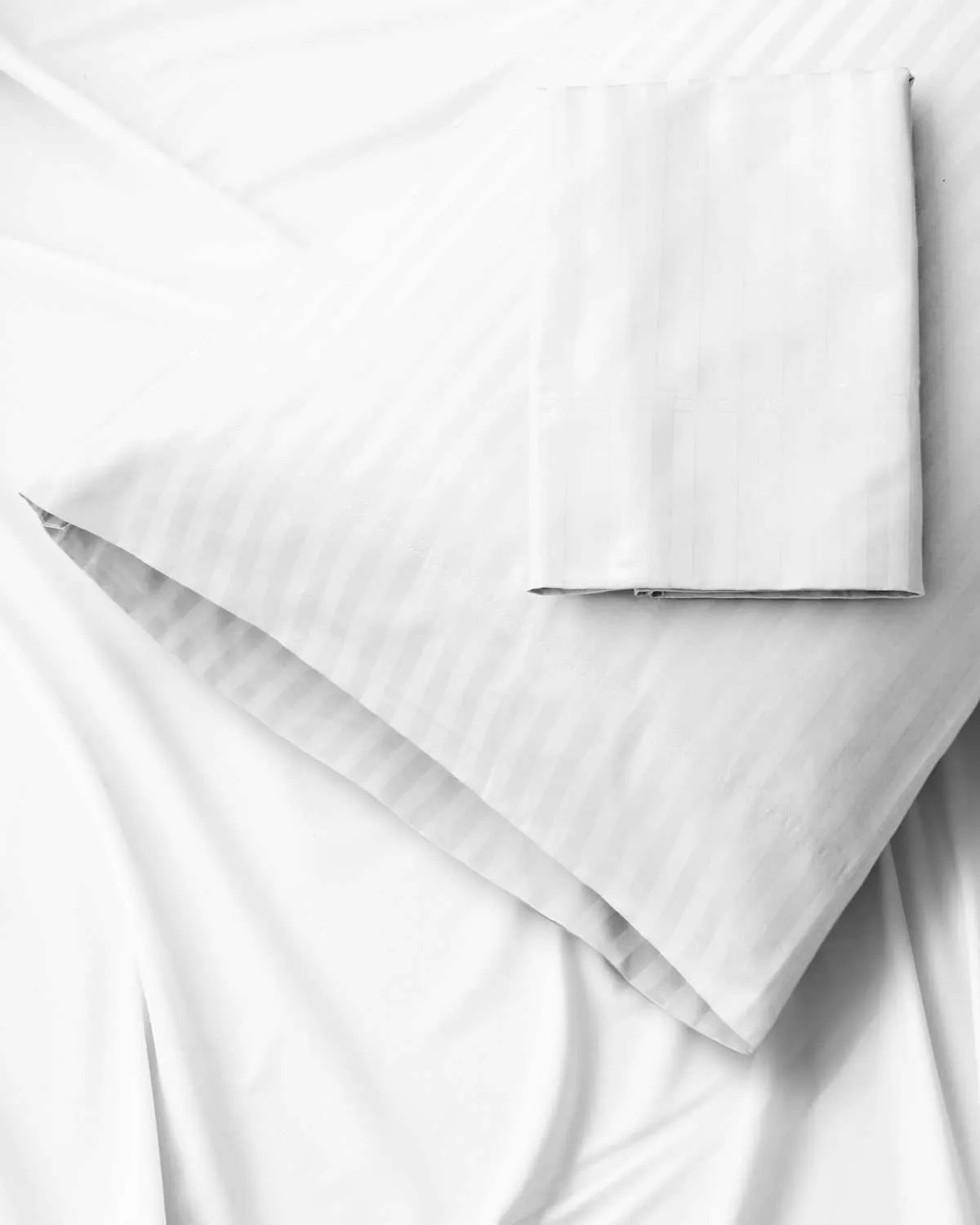 Valentino Striped Egyptian Cotton Pillowcases 1200 Thread Count