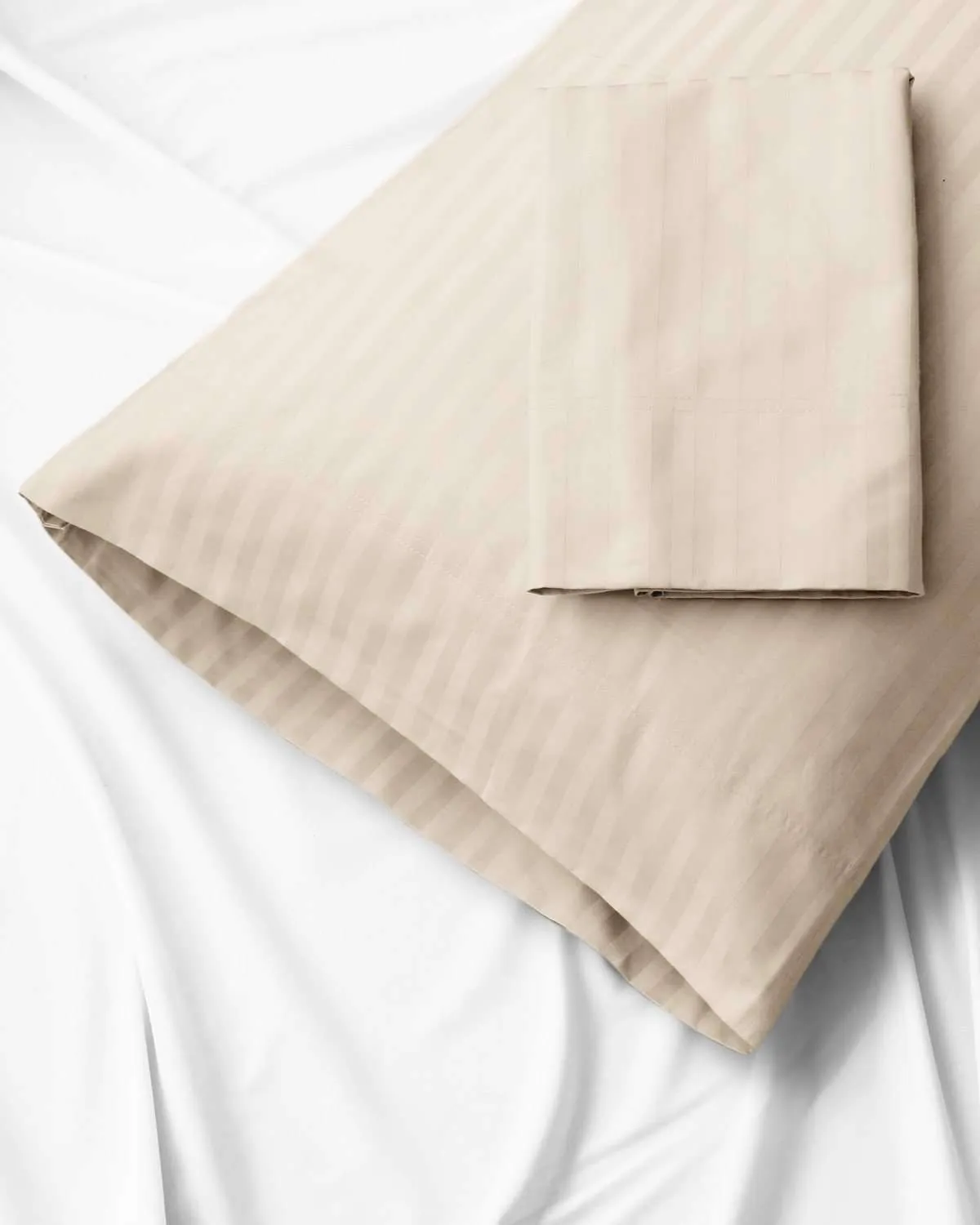 Valentino Striped Egyptian Cotton Pillowcases 1200 Thread Count