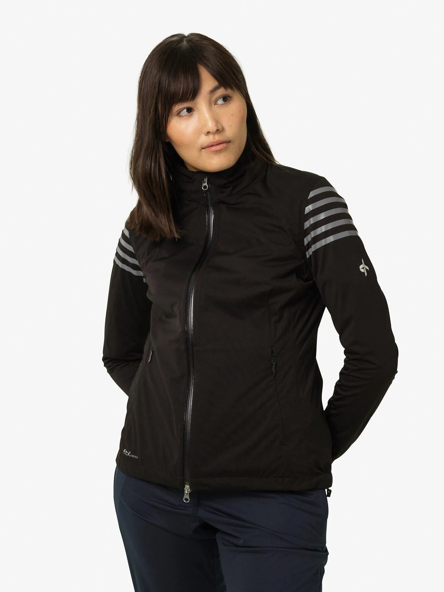 W HURRICANE JACKET Black