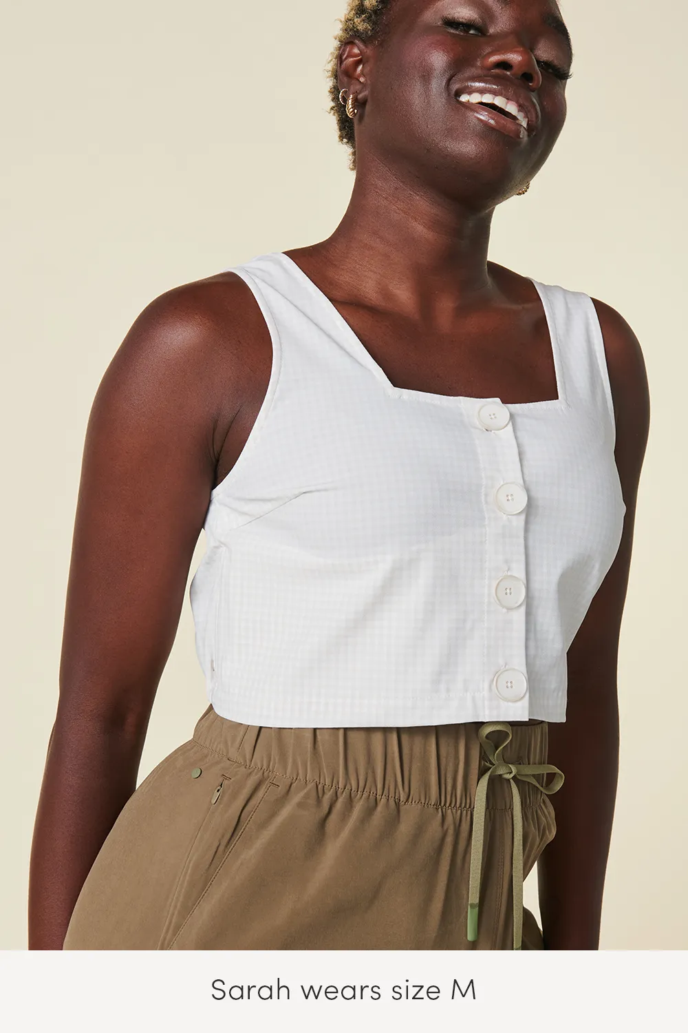 Wayre - Button Front Tank