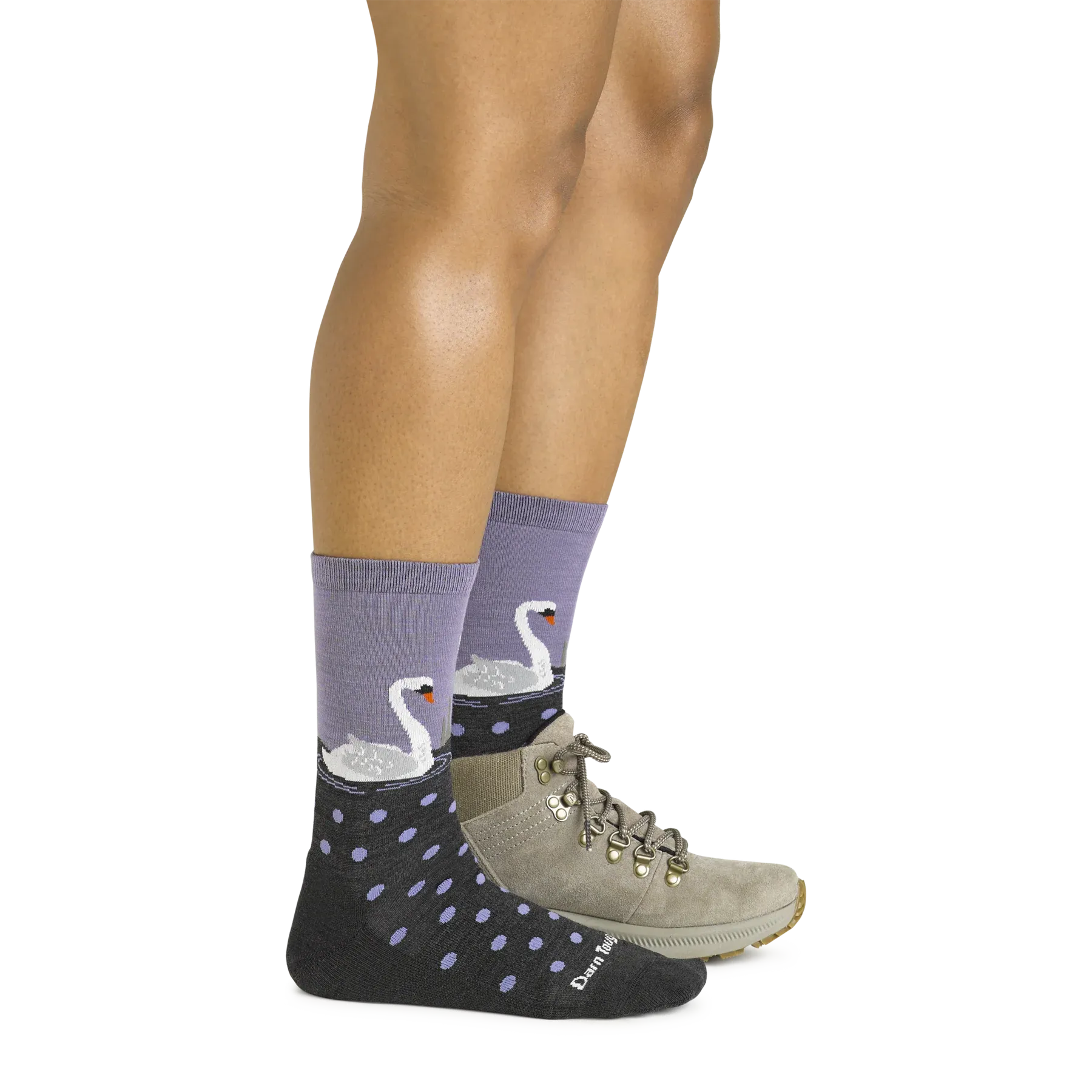 Wild Life Crew Lightweight Lifestyle Sock w/ Cushion (Women's) - D6105W