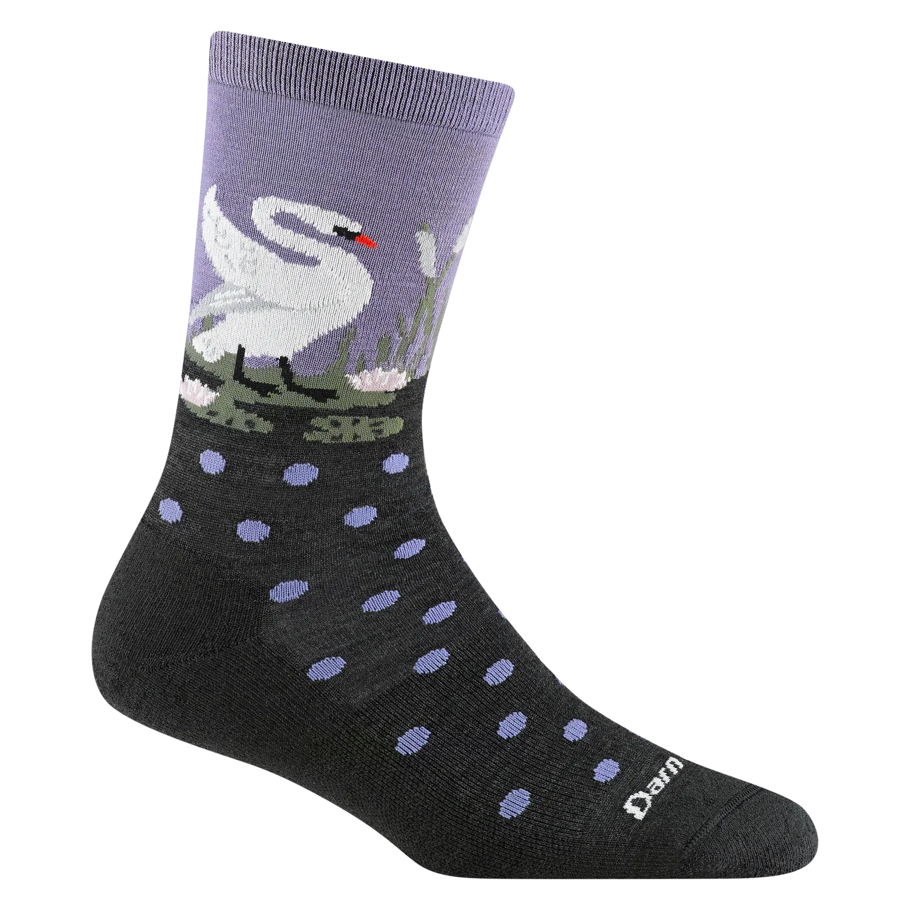 Wild Life Crew Lightweight Lifestyle Sock w/ Cushion (Women's) - D6105W