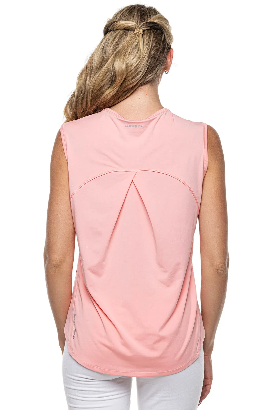 Women's Accelera Tank  |  Peachy Pink