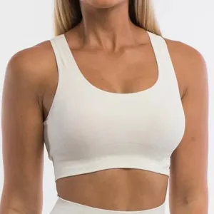 Women's Cropped Tank Top Sports Bra