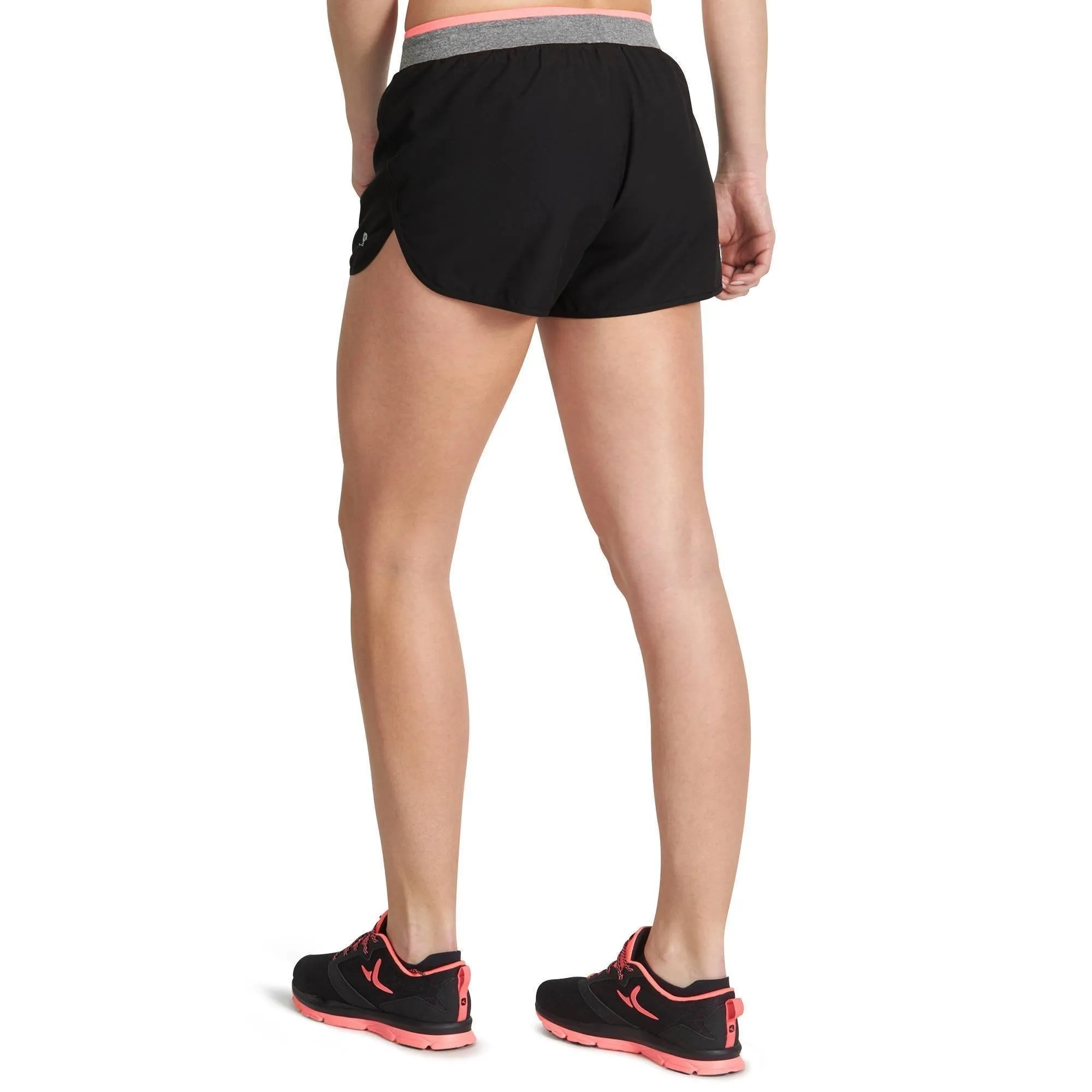 Women's Fitness Shorts with Contrasting Waistband Energy