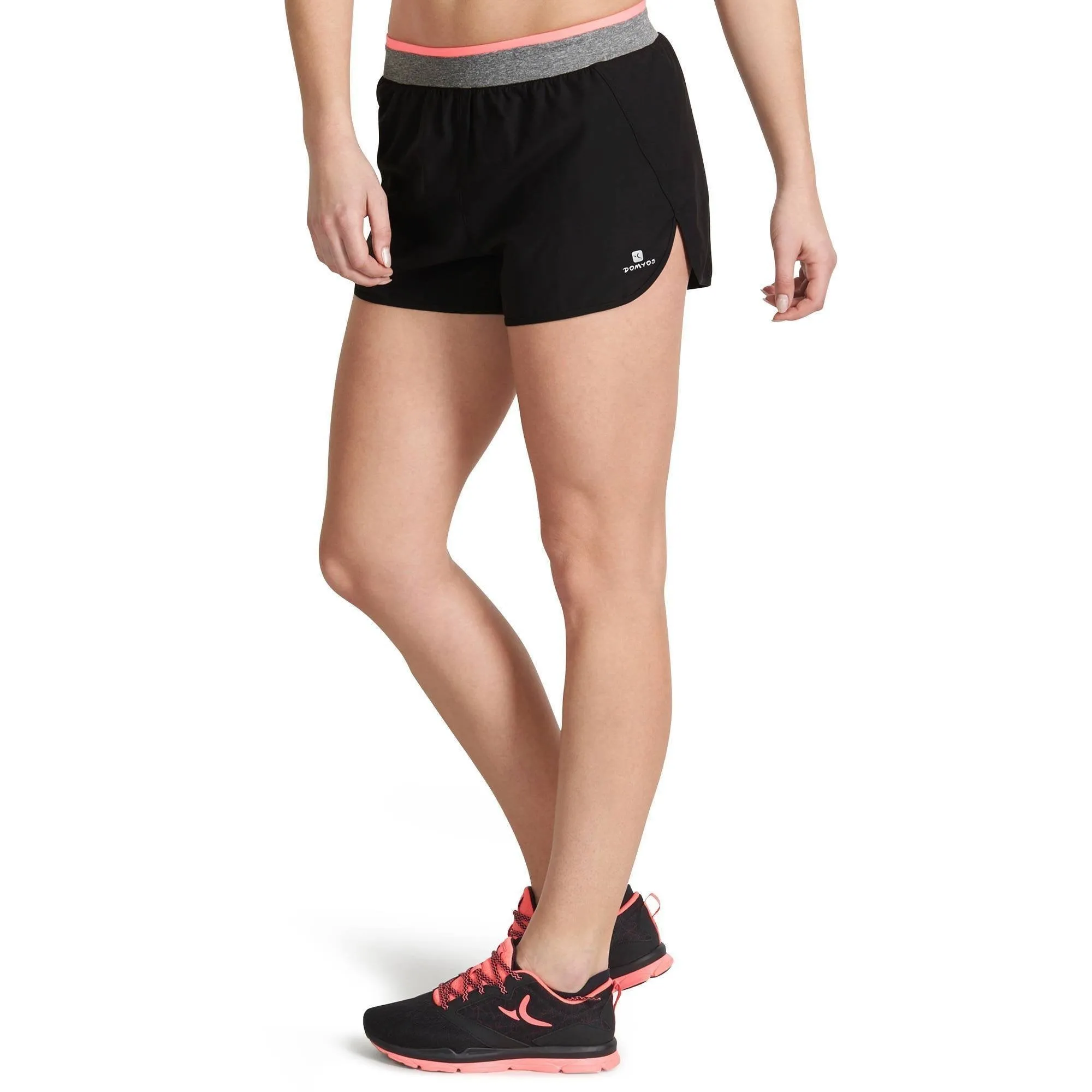 Women's Fitness Shorts with Contrasting Waistband Energy