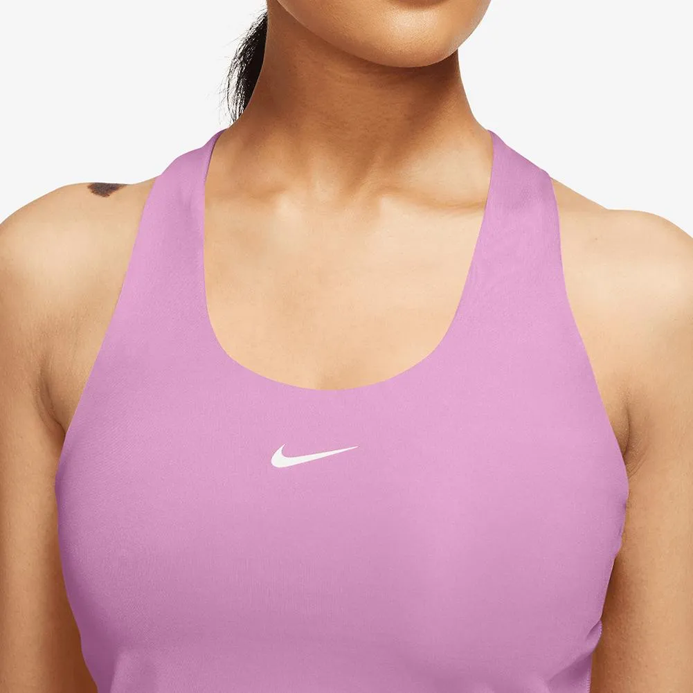 Women`s Swoosh Medium-Support Padded Sports Bra Tank Beyond Pink