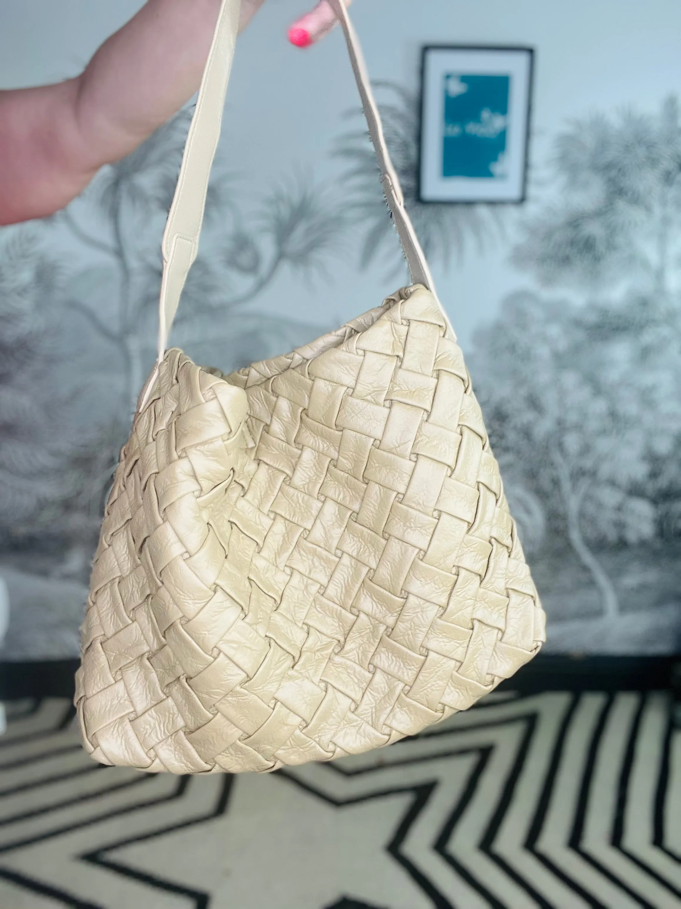 Woven Slouch Bag