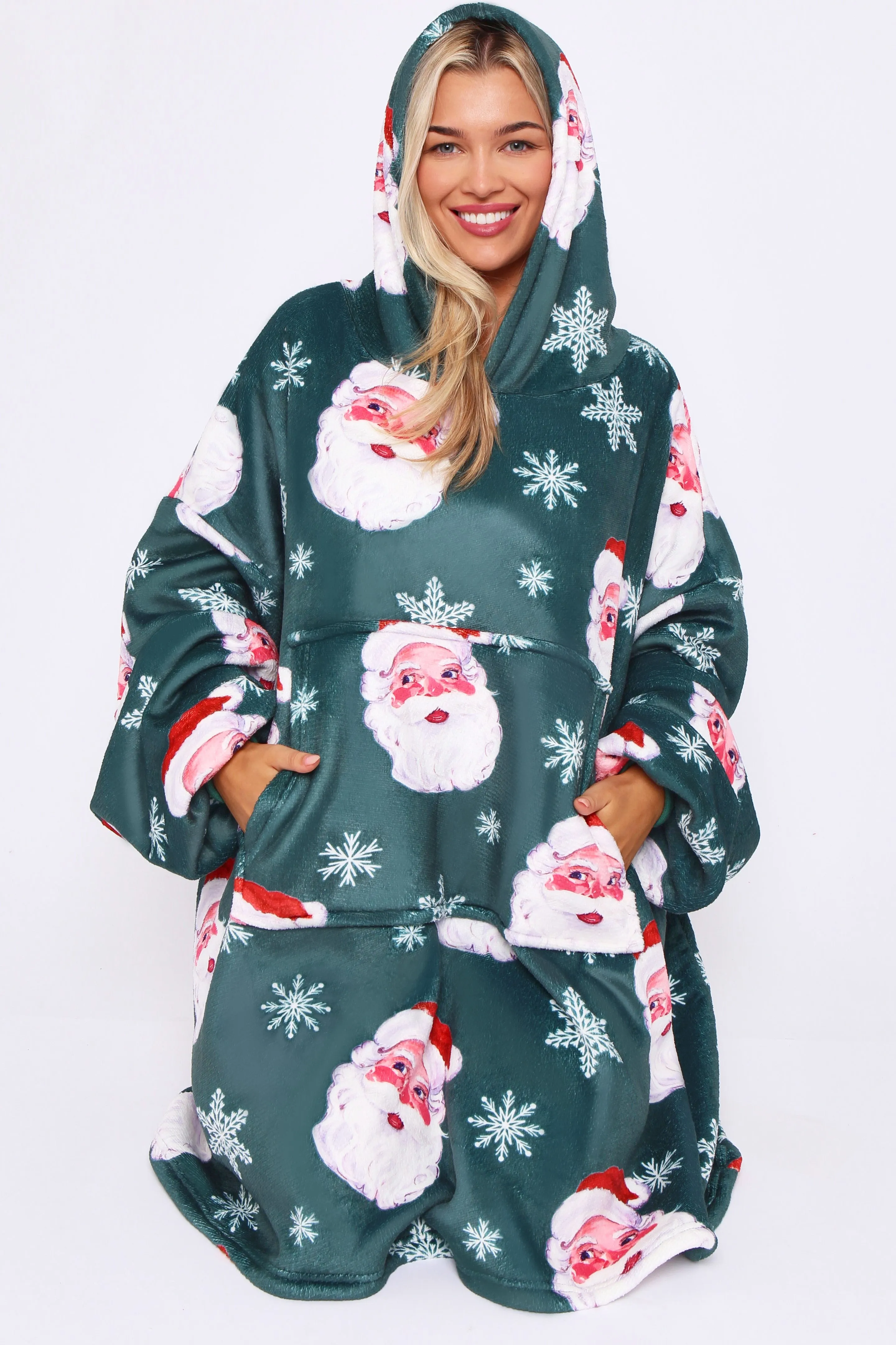 Xmas Vintage Santa Hoodie